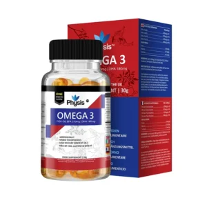 Physis Omega 3 Fish Oil 1000mg - 60 Softgels 
