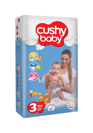 Cushy Baby Diapers - Midi