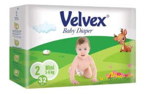 Velvex Baby Diaper - Mini (Eco Pack)