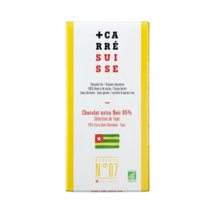 85% Extra dark chocolate from Togo